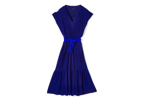KNIT VEST DRESS BLUE 니트 베스트 드레스 블루